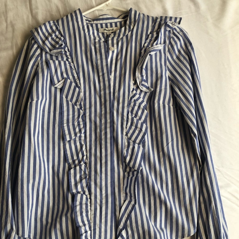 Madewell stripe button up